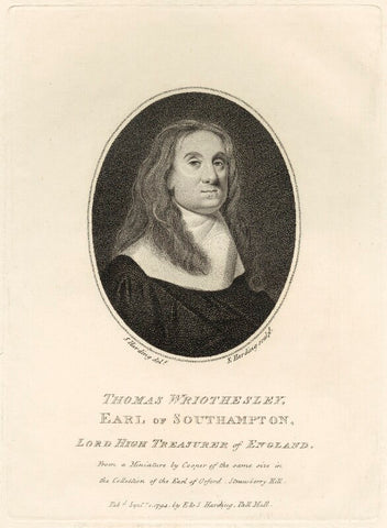 Thomas Wriothesley, 4th Earl of Southampton NPG D29339