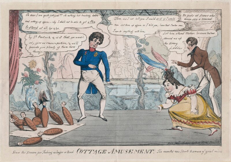 'cottage amusement' npg d48713