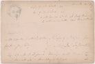 Sketch of an unknown man with notes on other sitters NPG D23313(20)