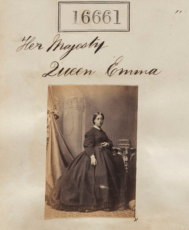 Queen emma of hawaii npg ax64562