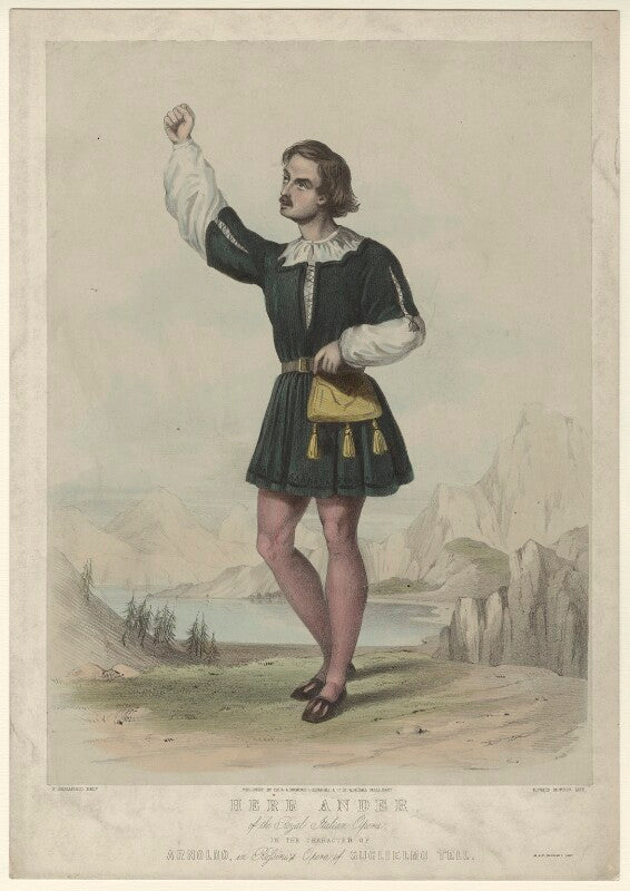 Aloys ander as arnoldo in rossini's 'william tell' npg d7010
