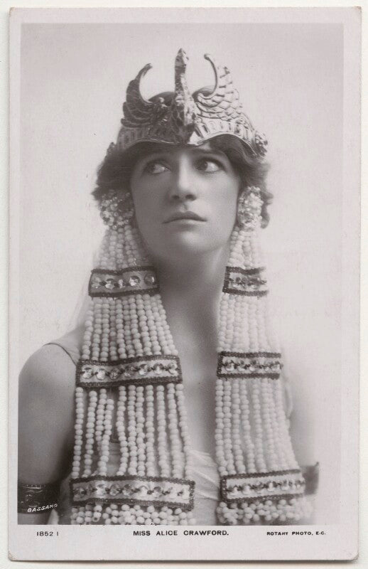 Alice crawford as 'charmian' in antony and cleopatra npg x193709