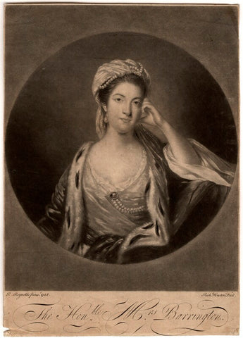 Elizabeth Barrington (née Vassal) NPG D645