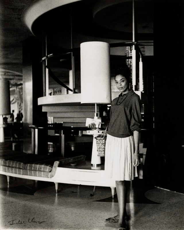 'a young model at the hotel lounge' npg x132371