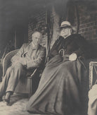 Karl Pearson; Sir Francis Galton NPG x27773