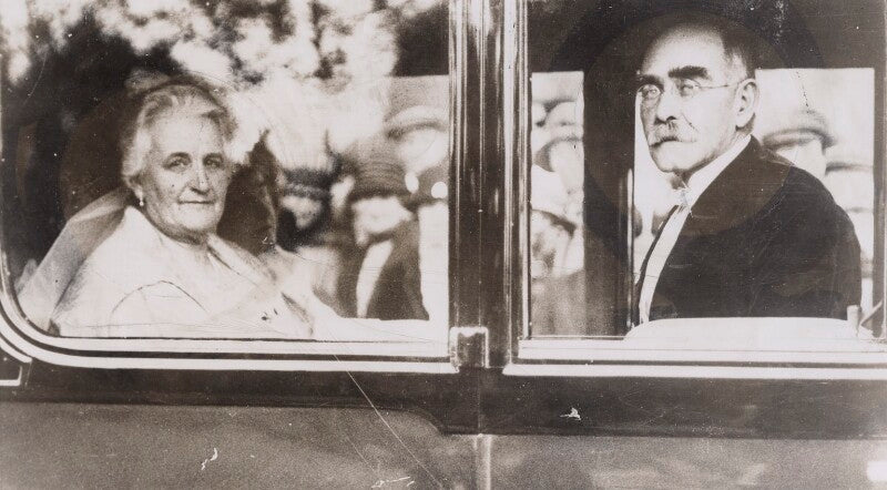 Caroline kipling (née balestier); rudyard kipling npg x194116