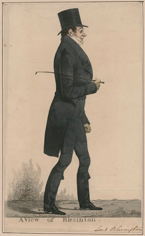 Charles john gardiner, 1st earl of blessington ('a view of blesinton') npg d47085