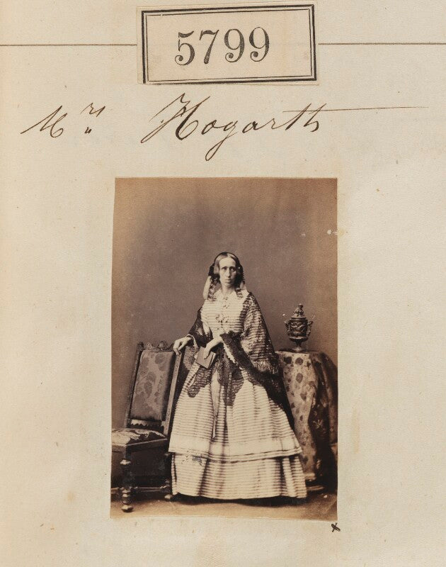 Charlotte dorothea hogarth (née greville) npg ax55753