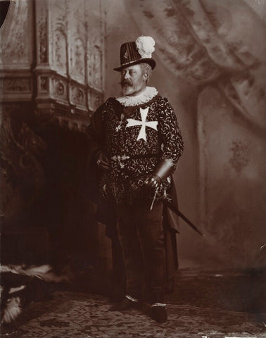 King Edward VII when Prince of Wales as Grand Prior of the order of St John of Jerusalem NPG x128600