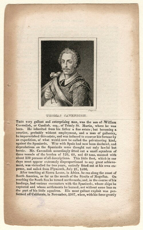 Thomas cavendish npg d16616