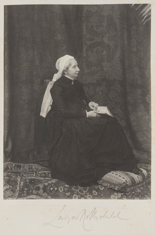 Louisa (née Montefiore), Lady de Rothschild NPG Ax15649