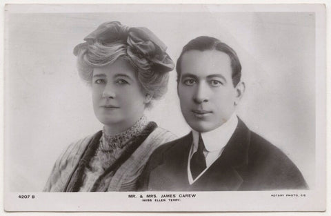 'Mr. & Mrs. James Carew (Miss Ellen Terry)' NPG x197932