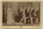 Alexandra of Denmark with her coronation pages NPG x33258