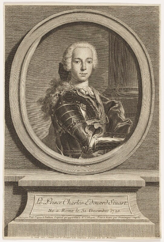 Prince charles edward stuart npg d16609