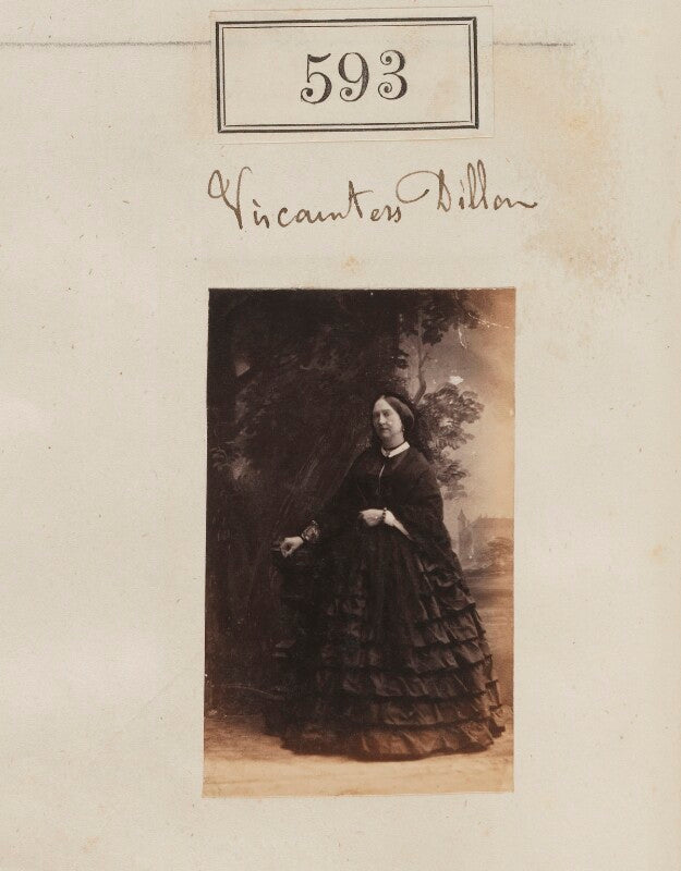 Lydia sophia (née story), viscountess dillon npg ax50273