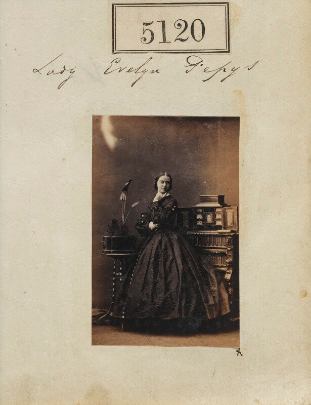 Lady evelyn courtenay (née pepys) npg ax55123