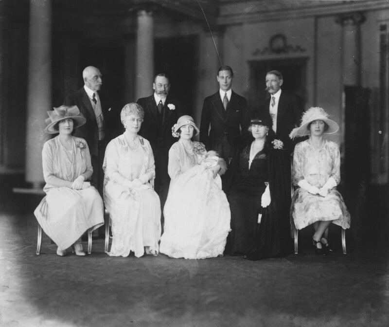 Christening of queen elizabeth ii npg x32998