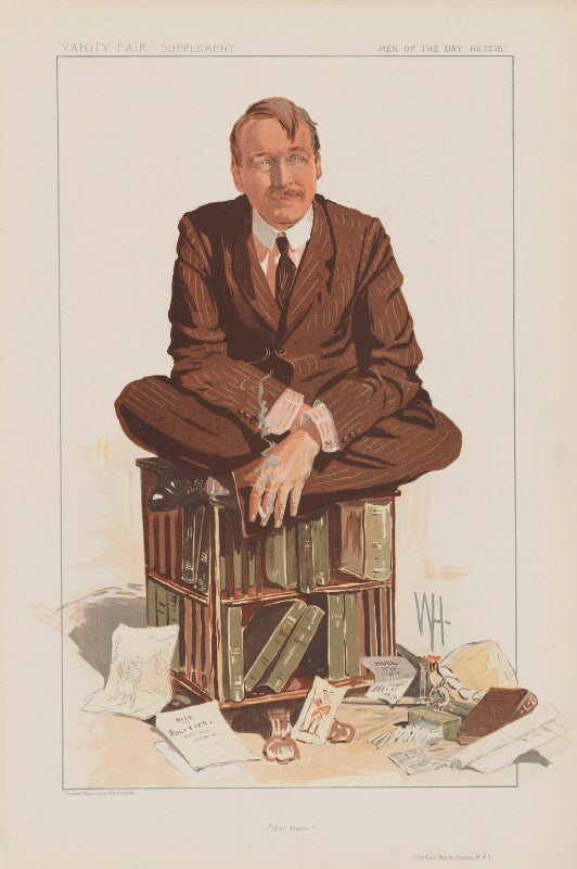 Sir mark sykes, 6th bt. ('men of the day. no. 2278. "our mark."') npg d45668