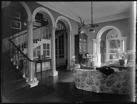 'View of Lady Illingworth's hall and staircase' NPG x80977
