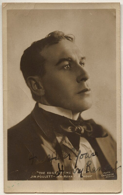 Henry renouf as jim poulett in 'the edge of the storm' npg x135422