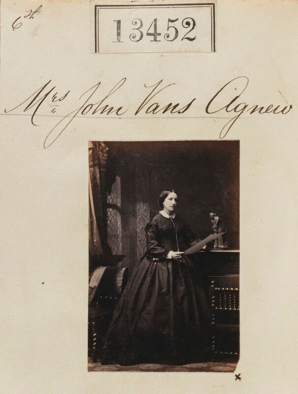 Frances ('fanny') vans agnew (née jenkins) ('mrs john vans agnew') npg ax63085