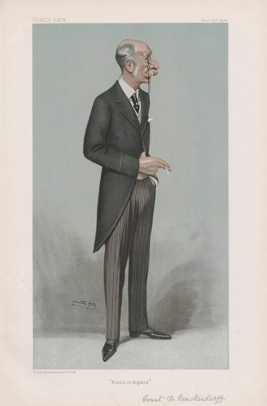 Count alexander konstantinovich benckendorff ('men of the day. no. 903. "russia in england"') npg d45202