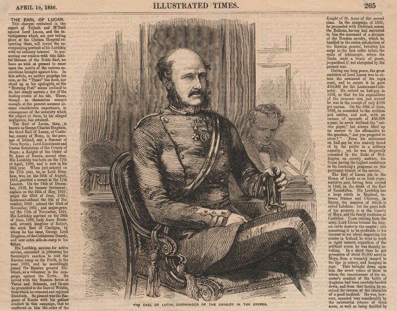 George charles bingham, 3rd earl of lucan npg d5130