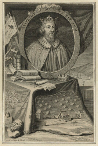 King Alfred ('The Great') NPG D23575