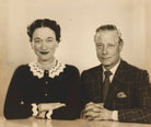 Wallis, Duchess of Windsor; Prince Edward, Duke of Windsor (King Edward VIII) NPG x33571
