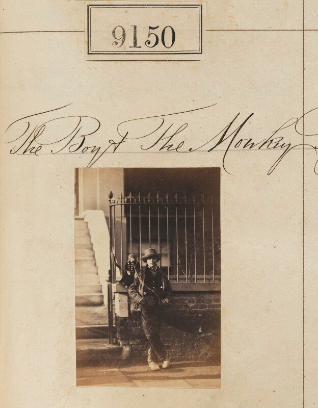 'the boy and the monkey' npg ax58972