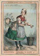 Sir Robert Peel, 2nd Bt ('Robertena Peelena the Maid of All Work') NPG D48883