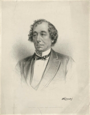 Benjamin Disraeli, Earl of Beaconsfield NPG D21538