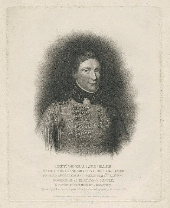 Rowland hill, 1st viscount hill npg d35821