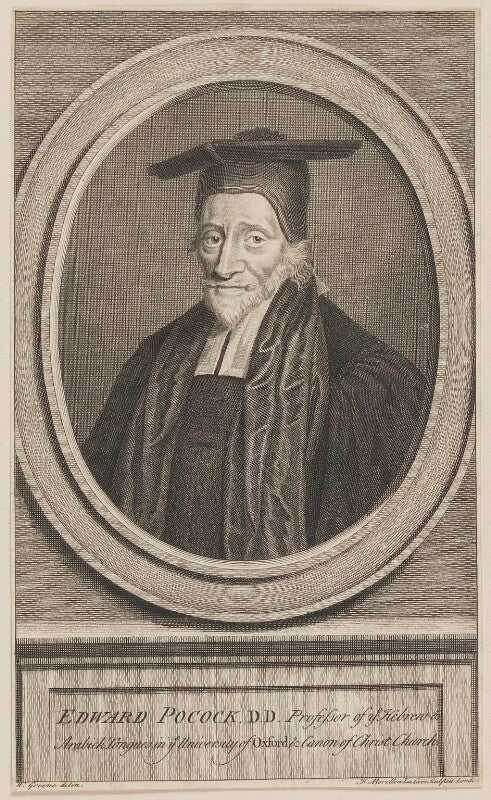 Edward pococke npg d40289