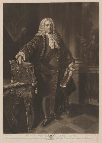 Robert Walpole, 1st Earl of Orford NPG D39367