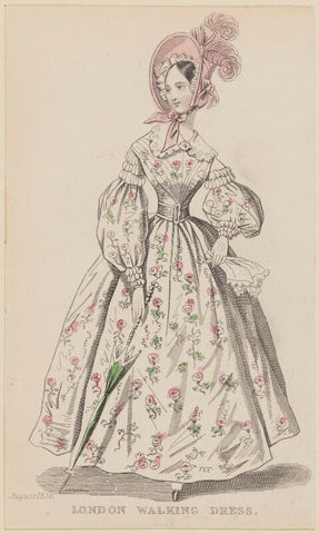 'London Walking Dress', August 1836 NPG D47687