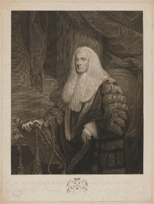 Alexander wedderburn, 1st earl of rosslyn (lord loughborough) npg d39889