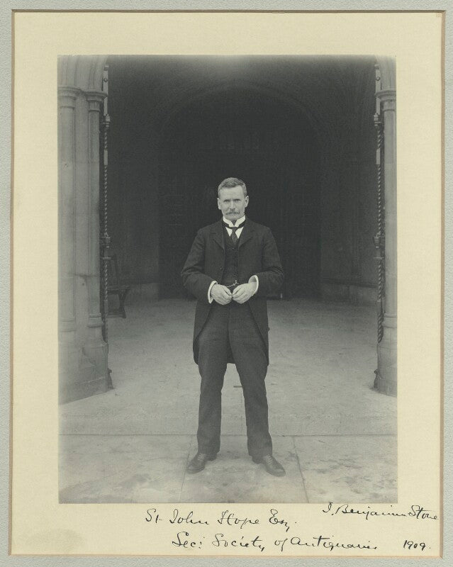 Sir william henry st john hope npg x44800