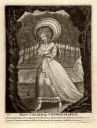 Miss Calash ('Miss Calash in contemplation') NPG D1185