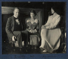 The Morrell family (Philip Edward Morrell; Julian Vinogradoff (née Morrell); Lady Ottoline Morrell) NPG Ax141743