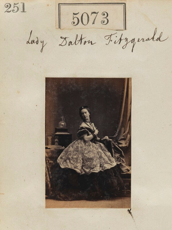 Blanche mary (née stourton), lady dalton fitzgerald npg ax55078
