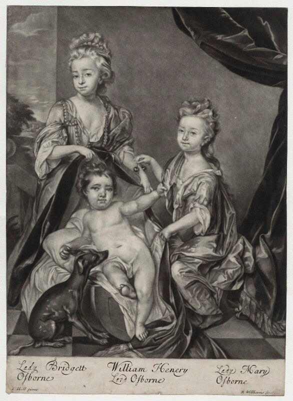 Lady bridget williams (née osborne); lord william henry osborne; mary cochrane (née osborne), countess of dundonald npg d31008