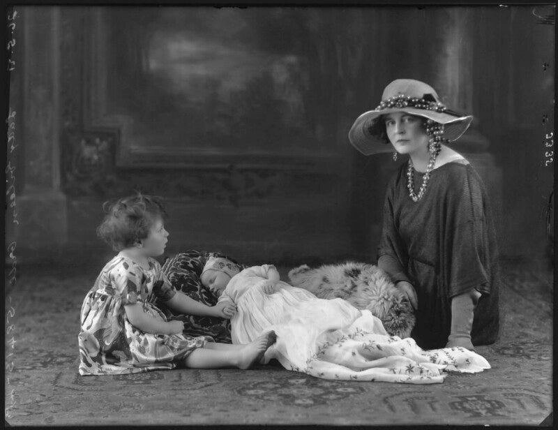 Julian orde; jane orde; lady eileen orde (née wellesley) npg x37317