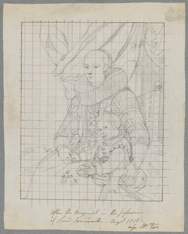 Unknown woman and child npg d17505