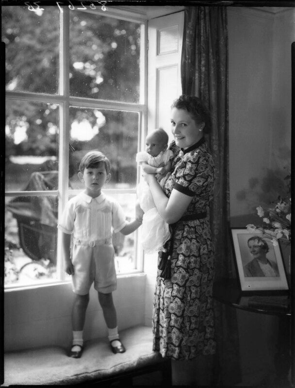 Tony rawlinson; sarah jane bulwer long (née rawlinson); bessie ford taylor (née emmatt), lady rawlinson npg x154139