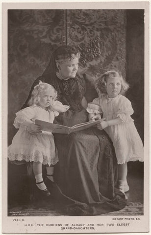 'H.R.H The Duchess of Albany and her two eldest grand-daughters' NPG x196436
