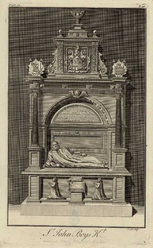 Monument to sir john boys npg d27054