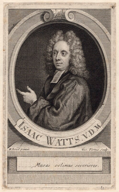 Isaac watts npg d7584