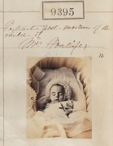 'Portrait post-mortem of the child of Mrs Pontifex' NPG Ax59201