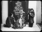 Lorna Leslie as the Widow Ching with two others in 'The Yellow Jacket' NPG x103840